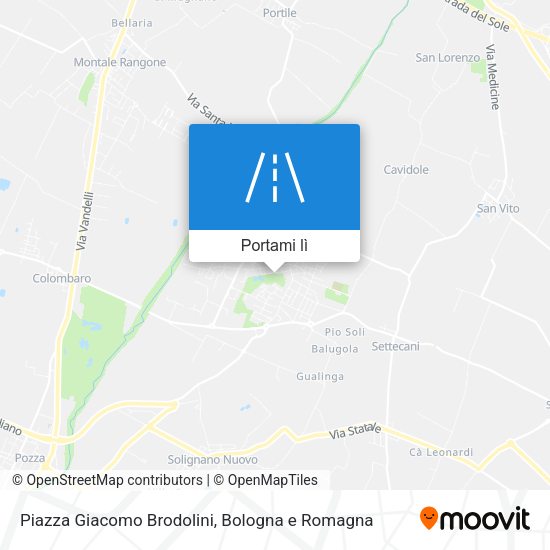 Mappa Piazza Giacomo Brodolini