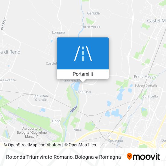 Mappa Rotonda Triumvirato Romano
