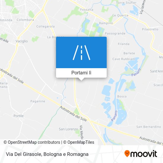 Mappa Via Del Girasole
