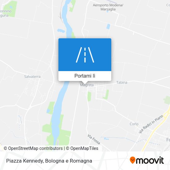 Mappa Piazza Kennedy