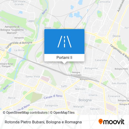 Mappa Rotonda Pietro Bubani