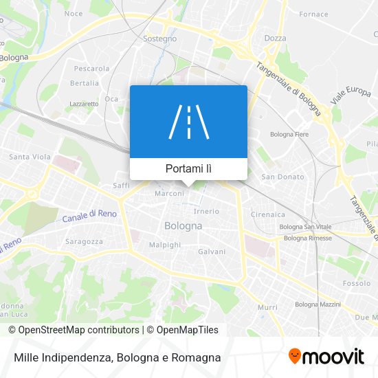 Mappa Mille Indipendenza