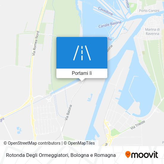 Mappa Rotonda Degli Ormeggiatori