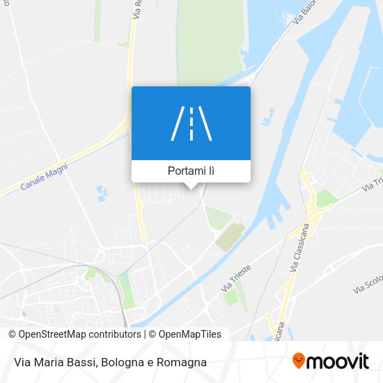 Mappa Via Maria Bassi
