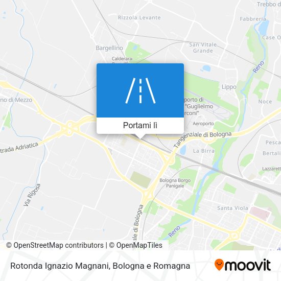 Mappa Rotonda Ignazio Magnani