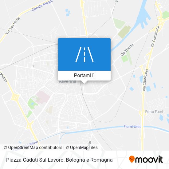 Mappa Piazza Caduti Sul Lavoro