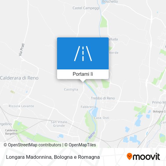 Mappa Longara Madonnina