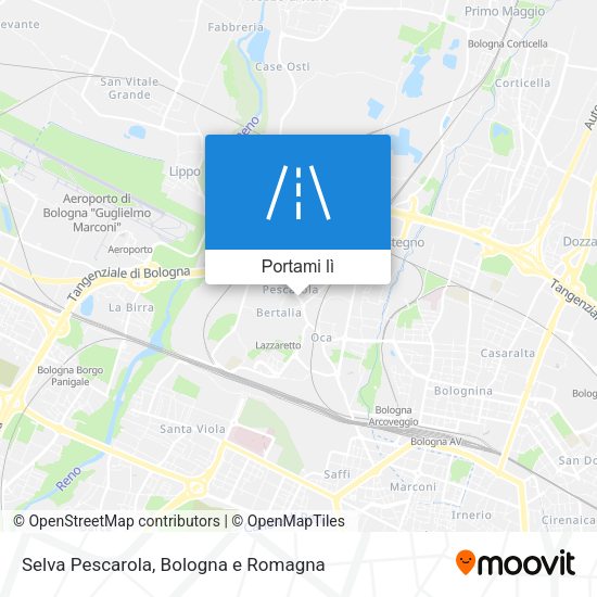 Mappa Selva Pescarola