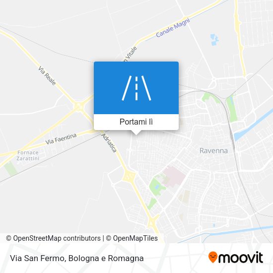 Mappa Via San Fermo