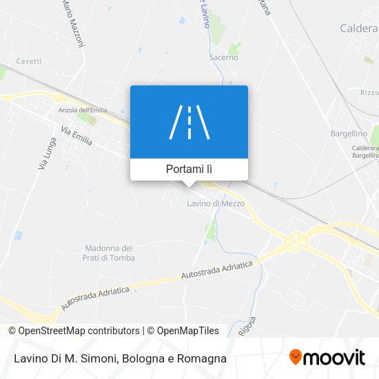 Mappa Lavino Di M. Simoni
