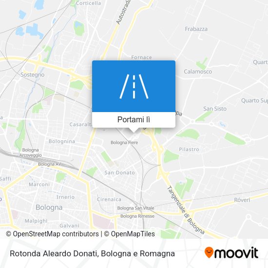 Mappa Rotonda Aleardo Donati