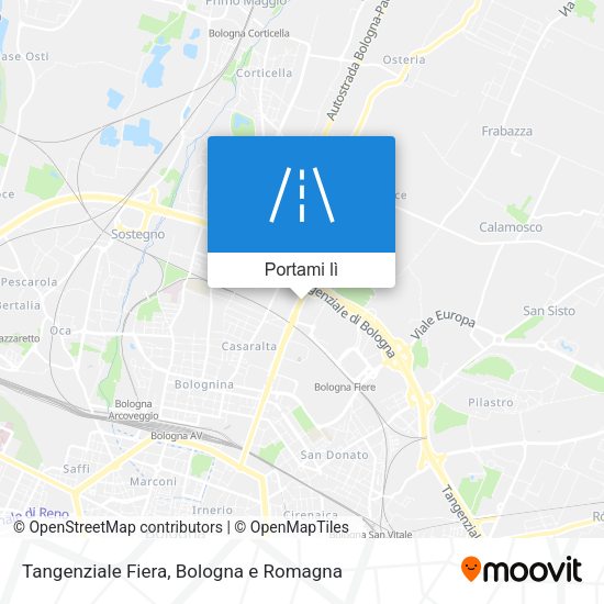 Mappa Tangenziale Fiera