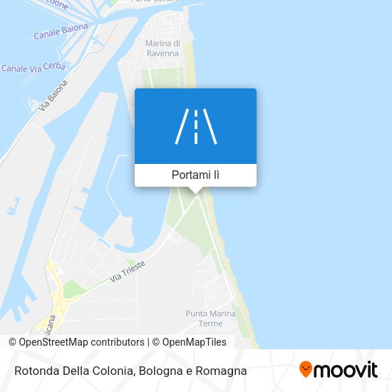 Mappa Rotonda Della Colonia