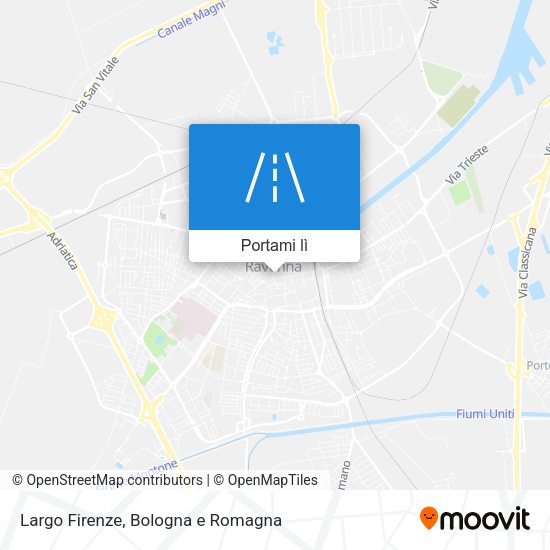 Mappa Largo Firenze