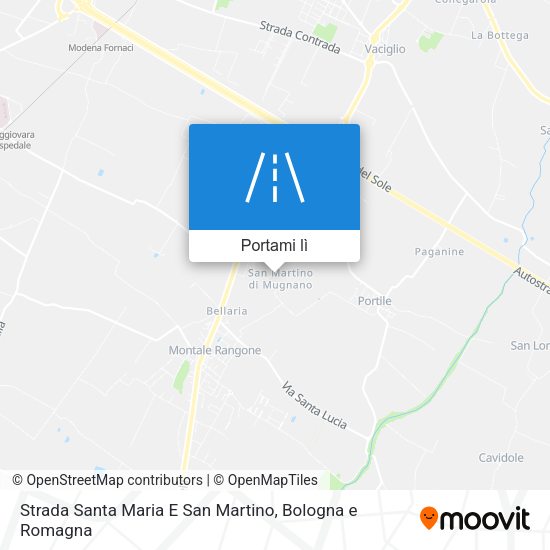 Mappa Strada Santa Maria E San Martino