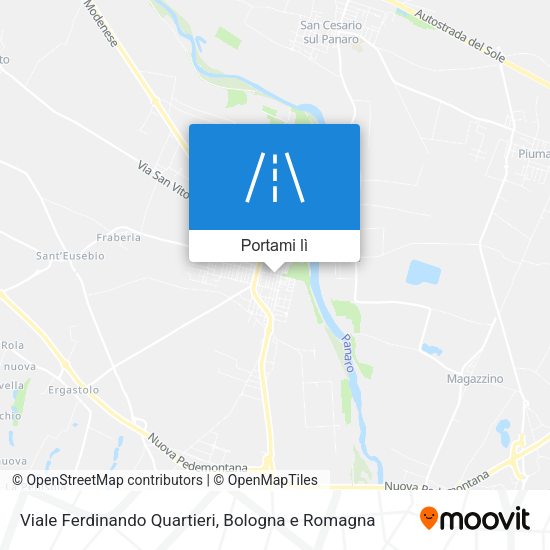 Mappa Viale Ferdinando Quartieri