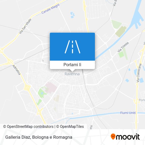 Mappa Galleria Diaz