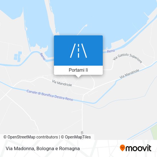 Mappa Via Madonna