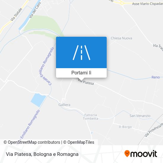 Mappa Via Piatesa