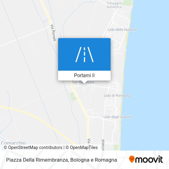 Mappa Piazza Della Rimembranza