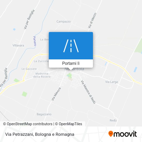 Mappa Via Petrazzani