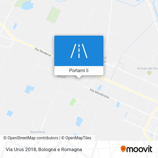 Mappa Via Urus 2018
