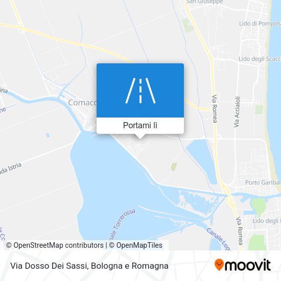 Mappa Via Dosso Dei Sassi