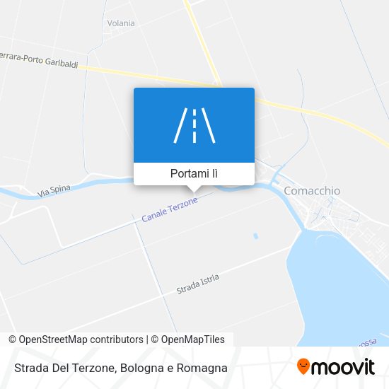 Mappa Strada Del Terzone
