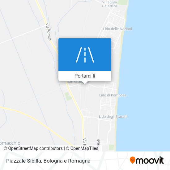Mappa Piazzale Sibilla