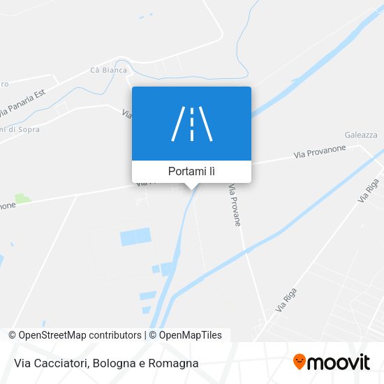 Mappa Via Cacciatori