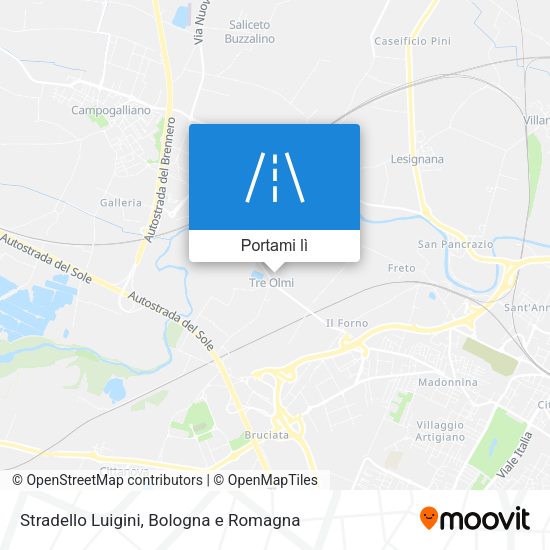 Mappa Stradello Luigini