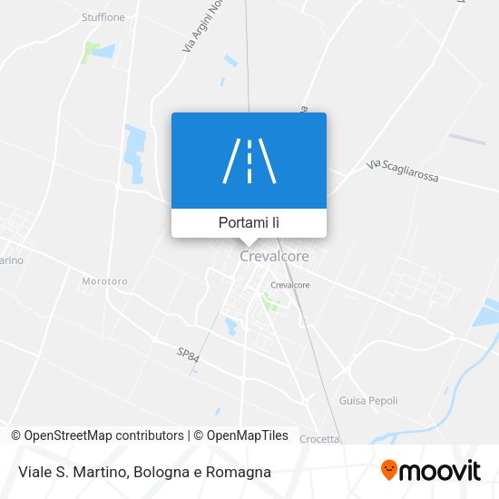 Mappa Viale S. Martino