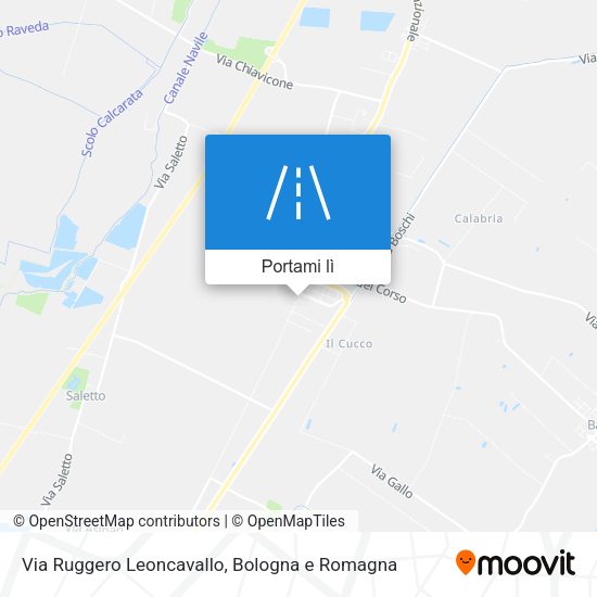 Mappa Via Ruggero Leoncavallo