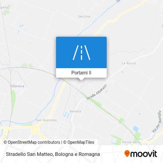 Mappa Stradello San Matteo
