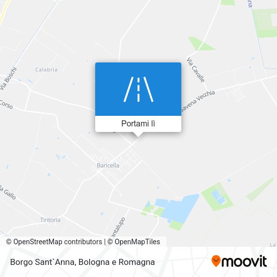 Mappa Borgo Sant`Anna