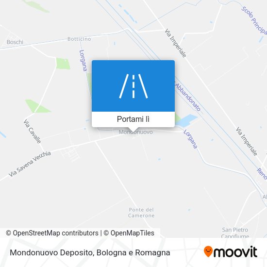 Mappa Mondonuovo Deposito