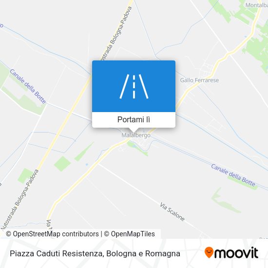 Mappa Piazza Caduti Resistenza