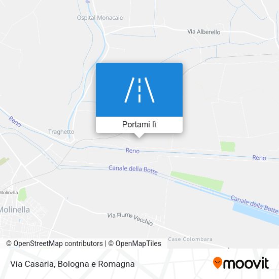 Mappa Via Casaria