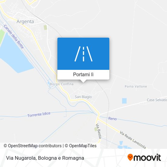 Mappa Via Nugarola