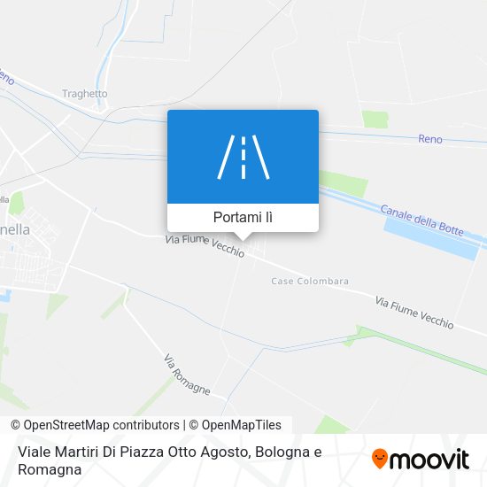 Mappa Viale Martiri Di Piazza Otto Agosto