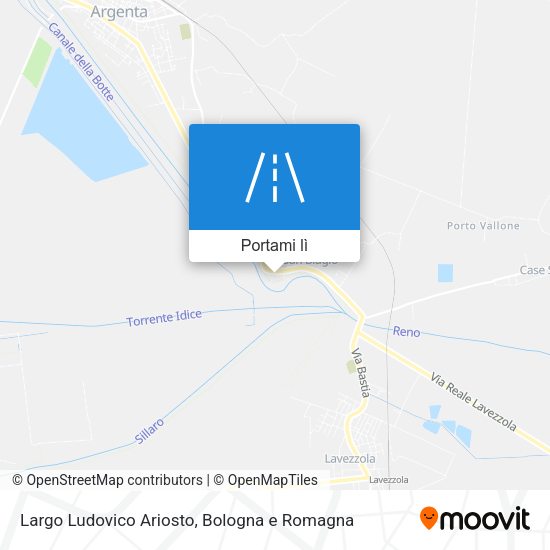 Mappa Largo Ludovico Ariosto