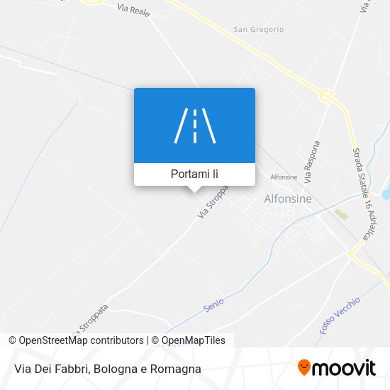 Mappa Via Dei Fabbri