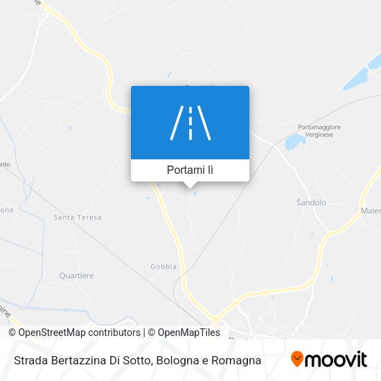 Mappa Strada Bertazzina Di Sotto