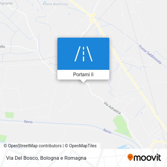 Mappa Via Del Bosco