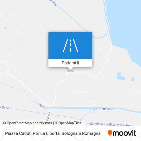 Mappa Piazza Caduti Per La Libertà