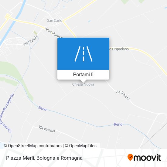 Mappa Piazza Merli