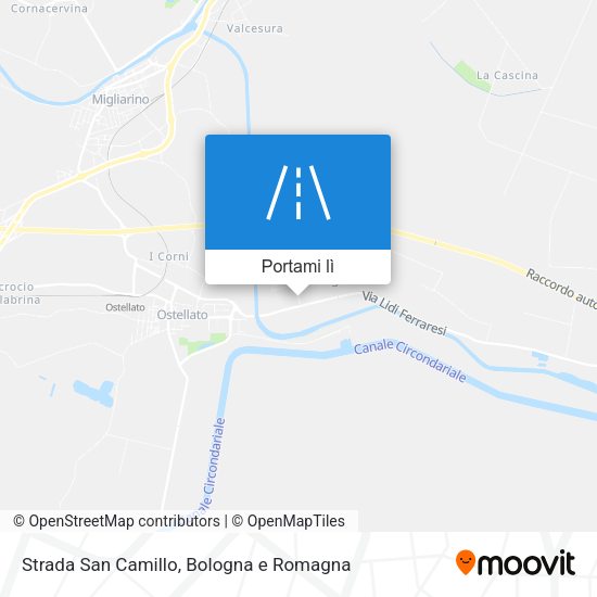 Mappa Strada San Camillo