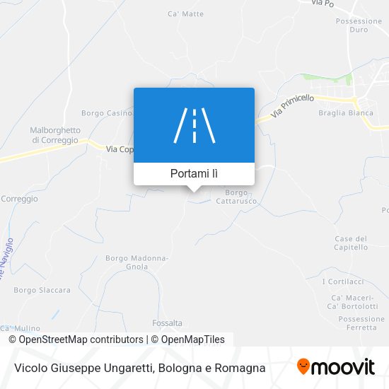 Mappa Vicolo Giuseppe Ungaretti
