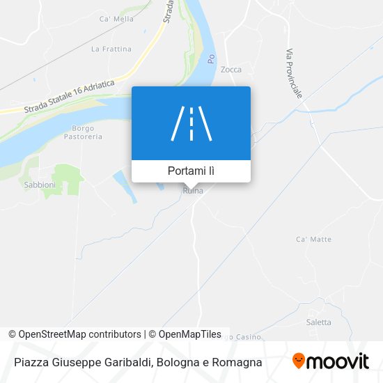 Mappa Piazza Giuseppe Garibaldi