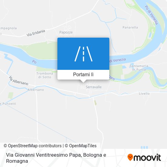 Mappa Via Giovanni Ventitreesimo Papa